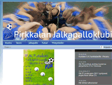Tablet Screenshot of pjk.fi
